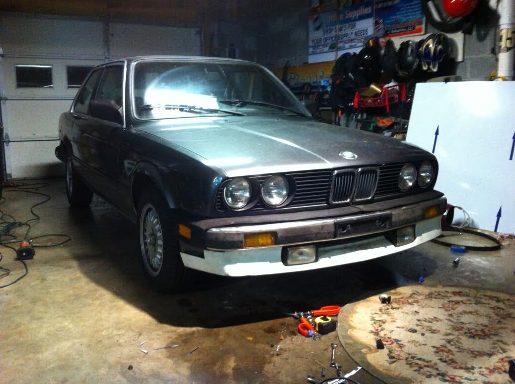 Pics of junkyard front spoiler retrofit